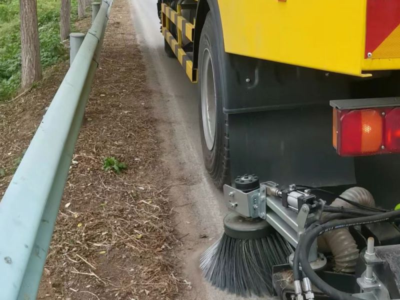 国道107日常清扫作业