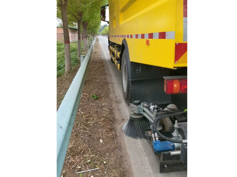 国道107日常清扫作业